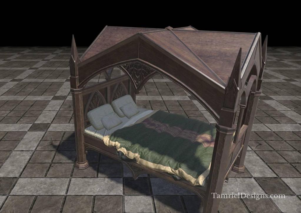 Alinor Bed, Canopy Full