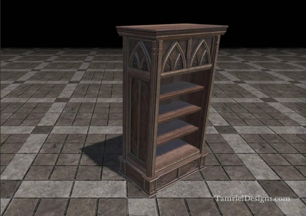 Alinor Bookcase, Polished