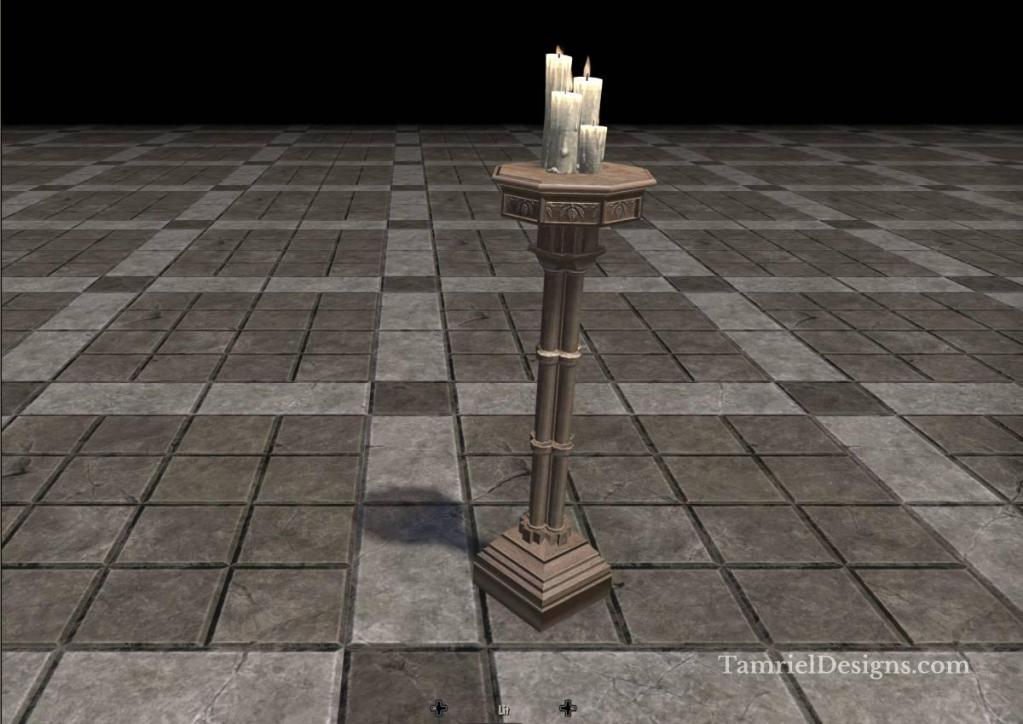Alinor Candles, Tall Stand