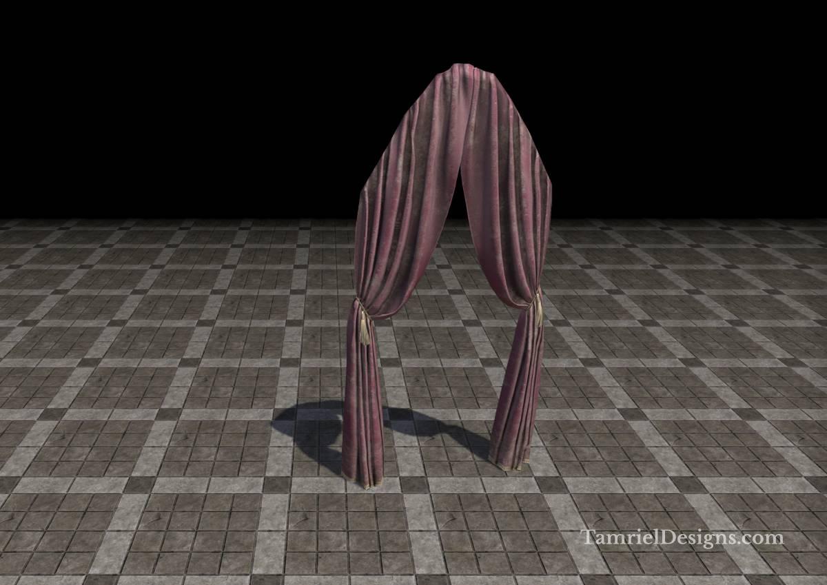 Alinor Curtains, Drawn - Image 1