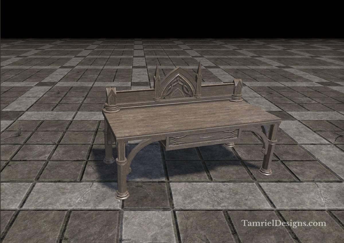 Alinor Desk, Polished - Image 1