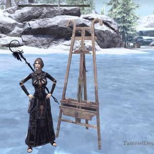 Alinor Easel, Carved - Image 2