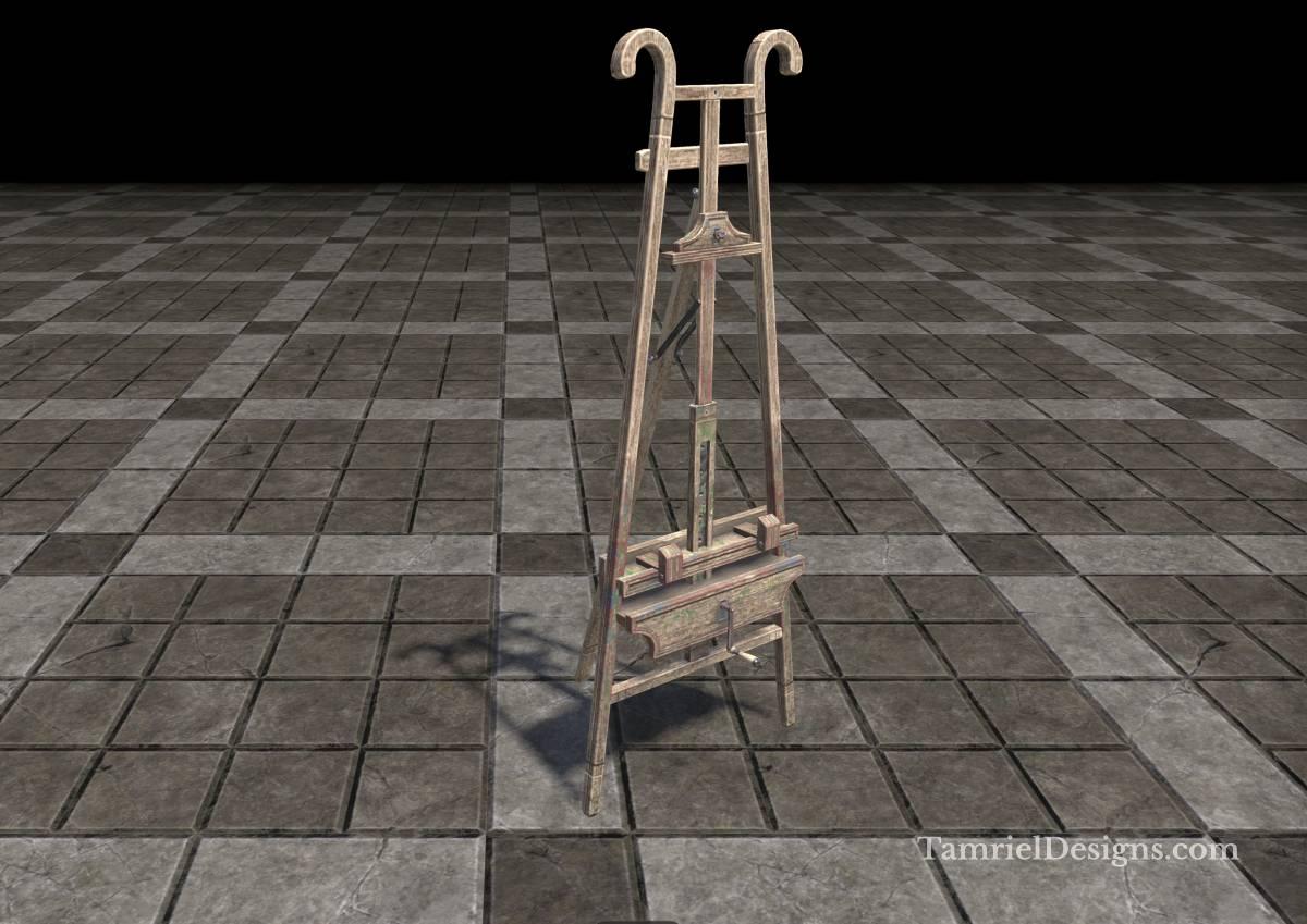 Alinor Easel, Carved - Image 1