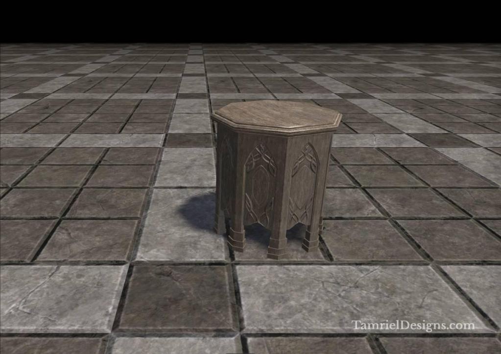 Alinor Nightstand, Octagonal