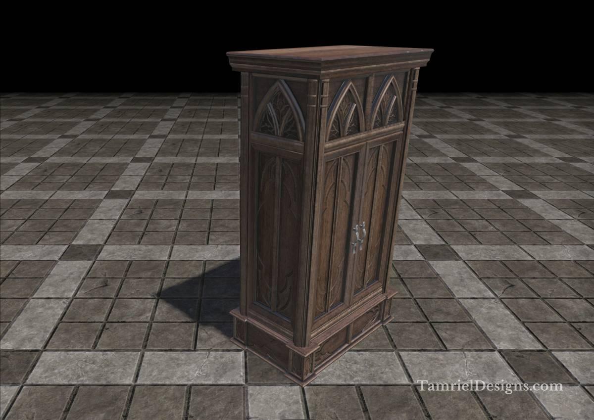 Alinor Wardrobe, Polished - Image 1