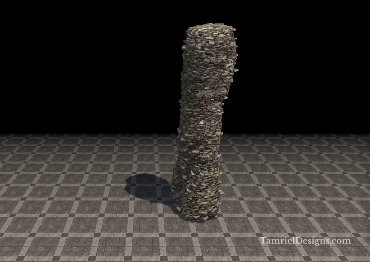 Apocrypha Pillar, Book Stacks - Image 1