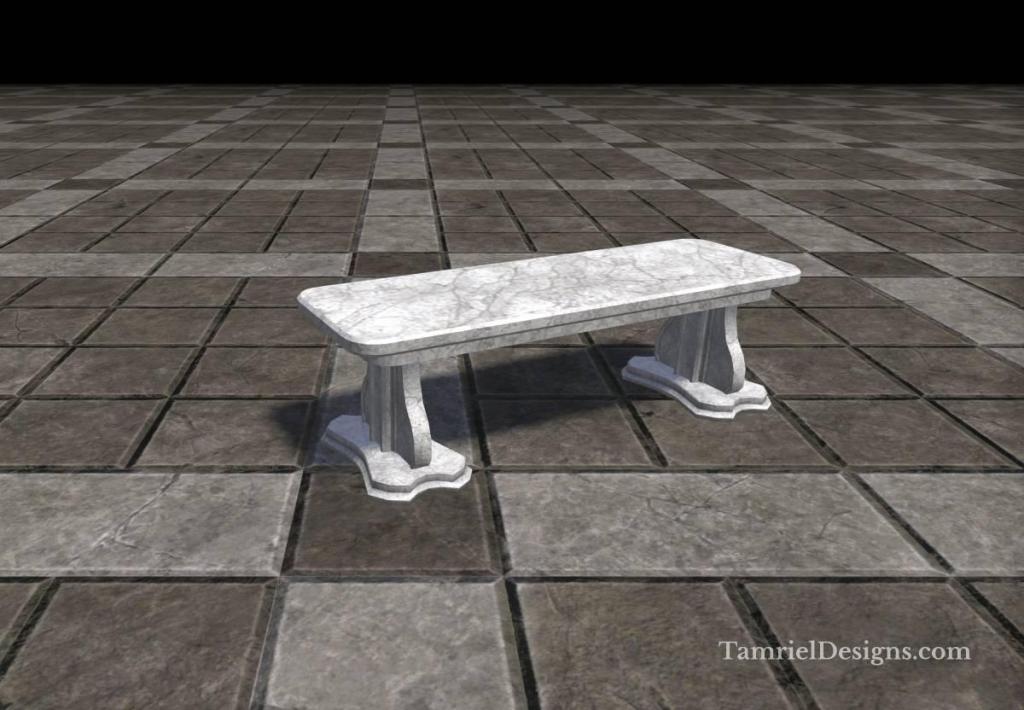Alinor Bench, Marble
