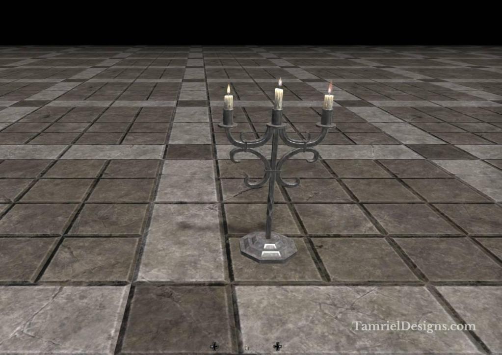 Alinor Candelabra, Wrought Iron