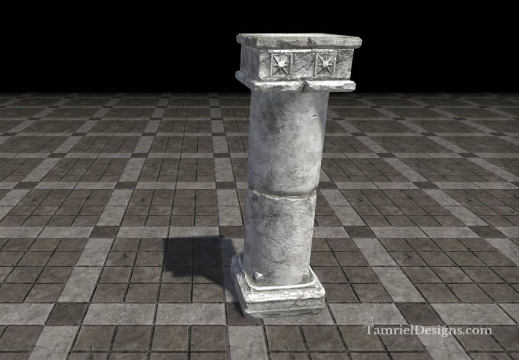 Alinor Column, Heavy Timeworn