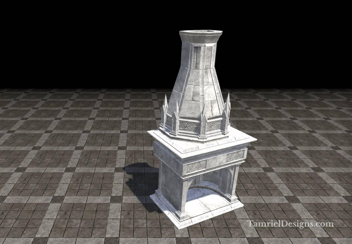 Alinor Fireplace, Ornate - Image 1