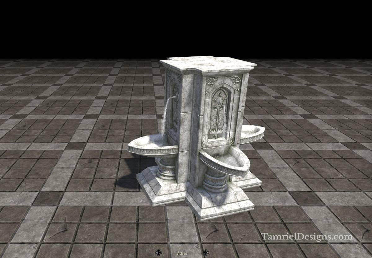 Alinor Fountain, Four-Way Timeworn - Image 1