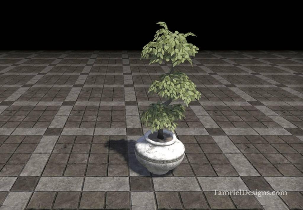 Alinor Potted Plant, Triple Tiered