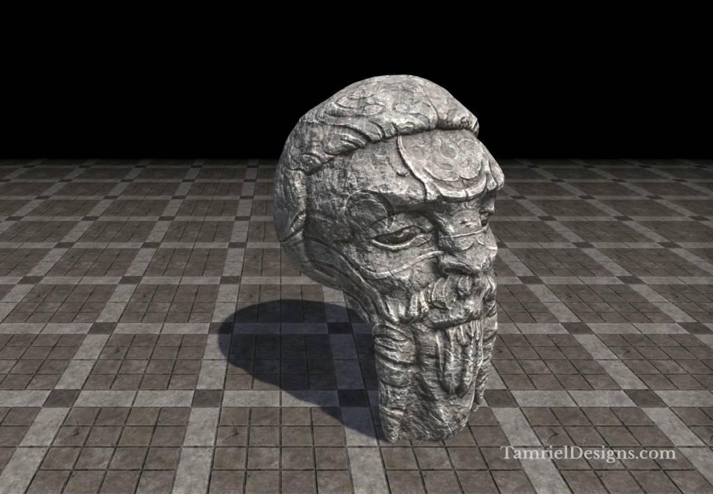 Ancient Nord Monolith, Head