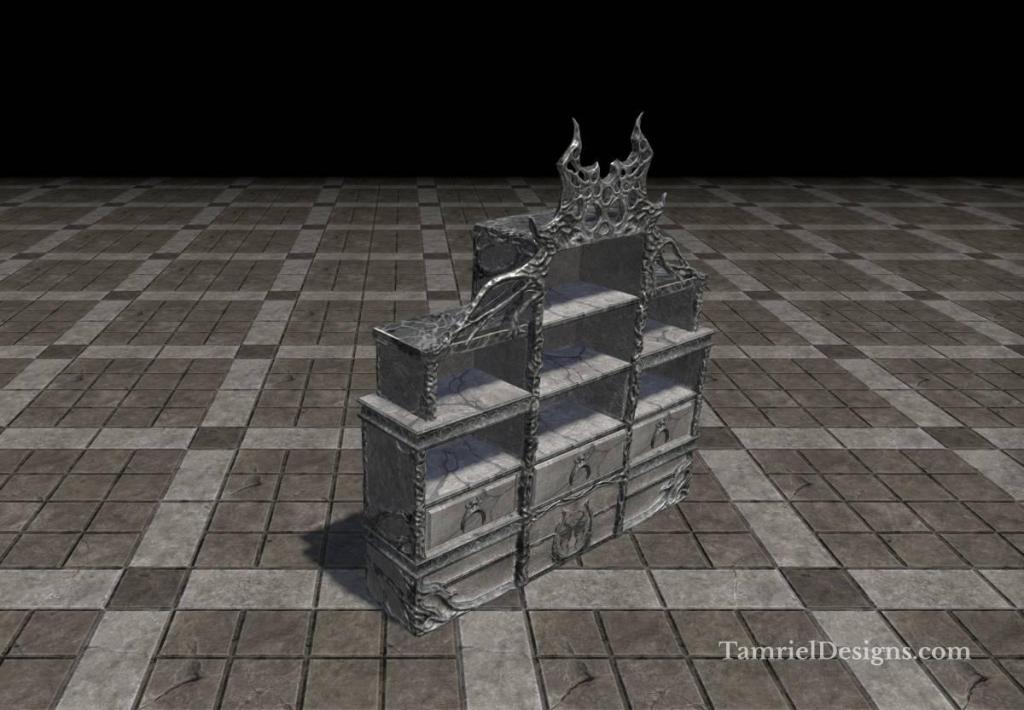 Apocrypha Bookcase, Large Intricate