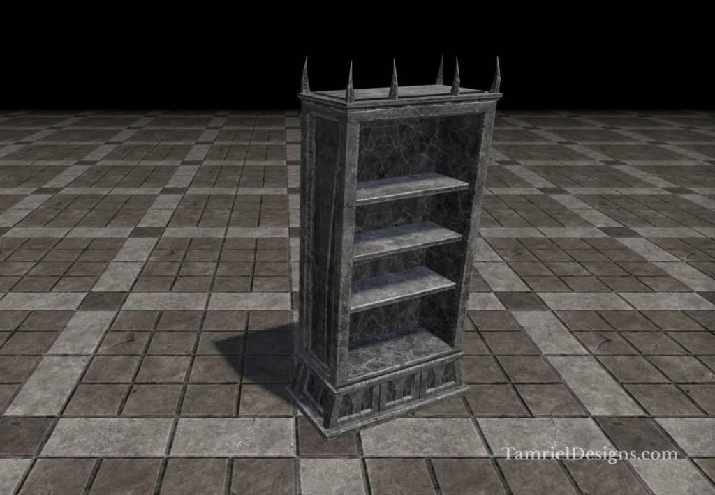 Apocrypha Bookcase, Tall Marble