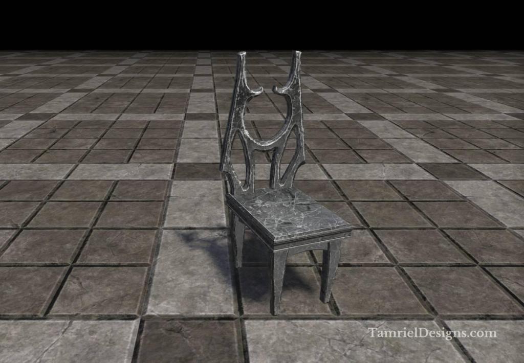 Apocrypha Chair, Marble