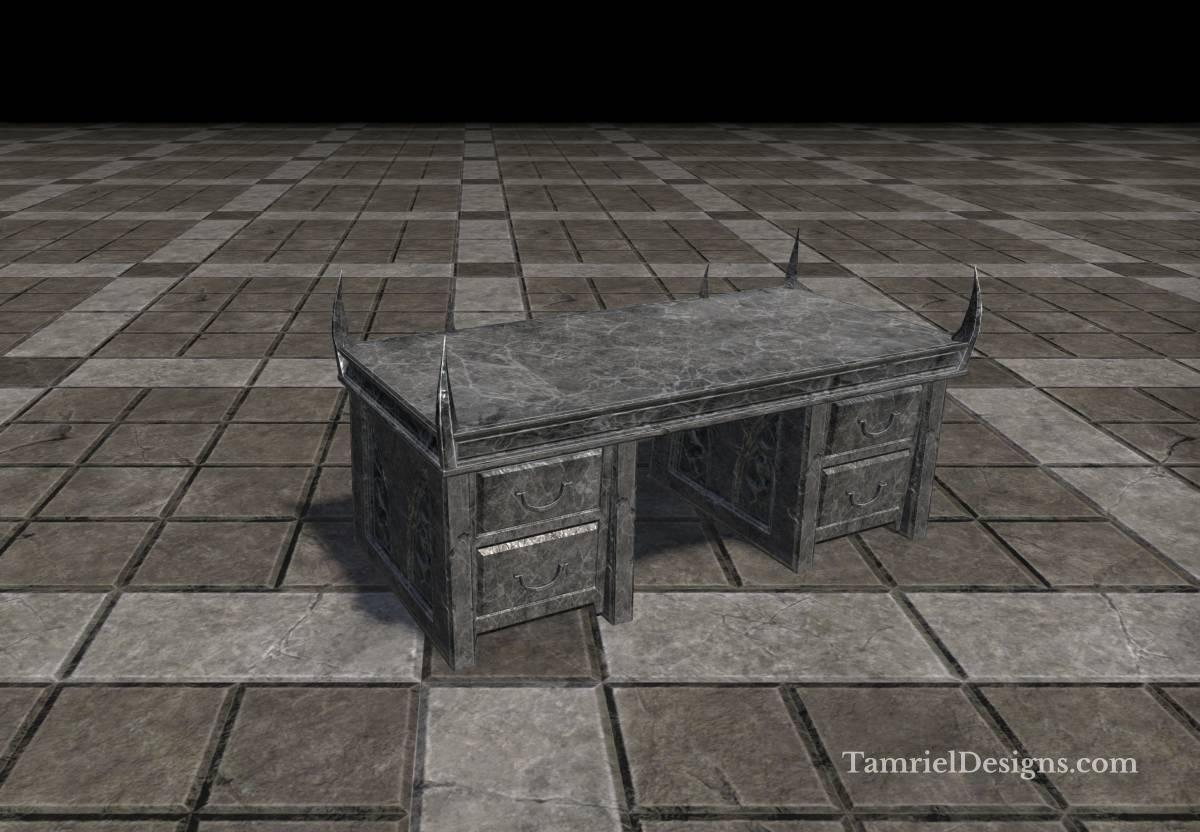 Apocrypha Desk, Marble - Image 1